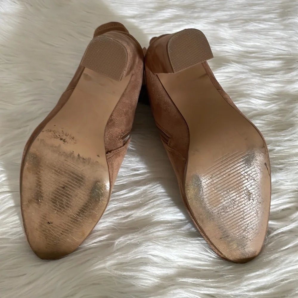 Steve Madden booties size 8 color camel/tan